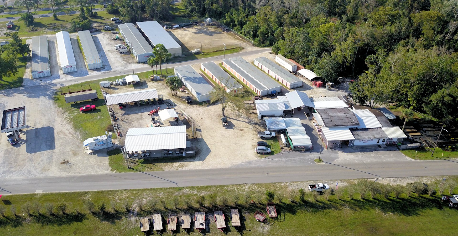 Aerial photo of this business